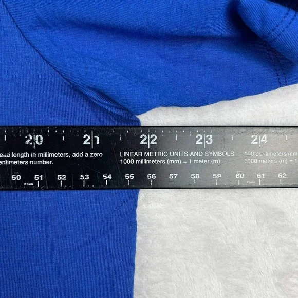 Montreal Expos Shirt Men Large Blue Nike Short Sleeve Crew Neck New L - Picture 4 of 7